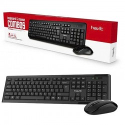 Teclado Combo HAVIT KB272CM USB