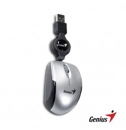 Mouse GENIUS Micro Traveler USB Cable Retráctil