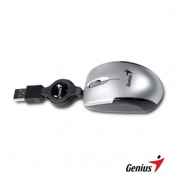 Mouse GENIUS Micro Traveler USB Cable Retráctil