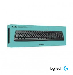 Teclado Logitech K120 USB EN ESPAÑOL