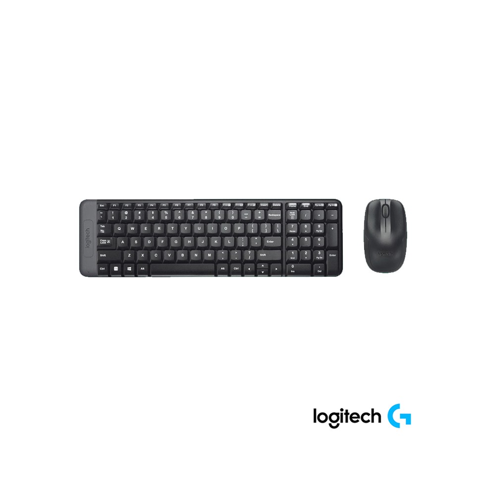 Teclado Logitech MK220 COMBO Inalámbrico EN ESPAÑOL