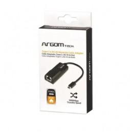 CABLE ADAPTADOR ARGOM TYPE-C A RJ-45 NETWORK ARG-CB-0062