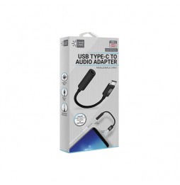 ADAPTADOR CASE LOGIC AUDIO USB-C A 3.5 ST HEMBRA CL-AD-CT-106-BK CASE LOGIC