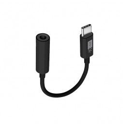 ADAPTADOR CASE LOGIC AUDIO USB-C A 3.5 ST HEMBRA CL-AD-CT-106-BK CASE LOGIC