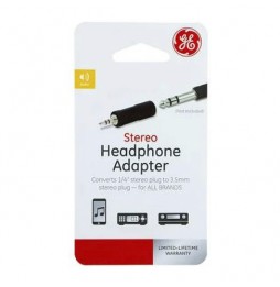 Adaptador de Audio GE de 1/4 a 3.5 mm 34764
