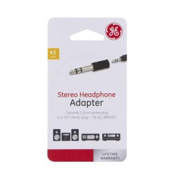 Adaptador GENERAL ELECTRIC de Audio de 3.5MM" a una de1/4" 35283