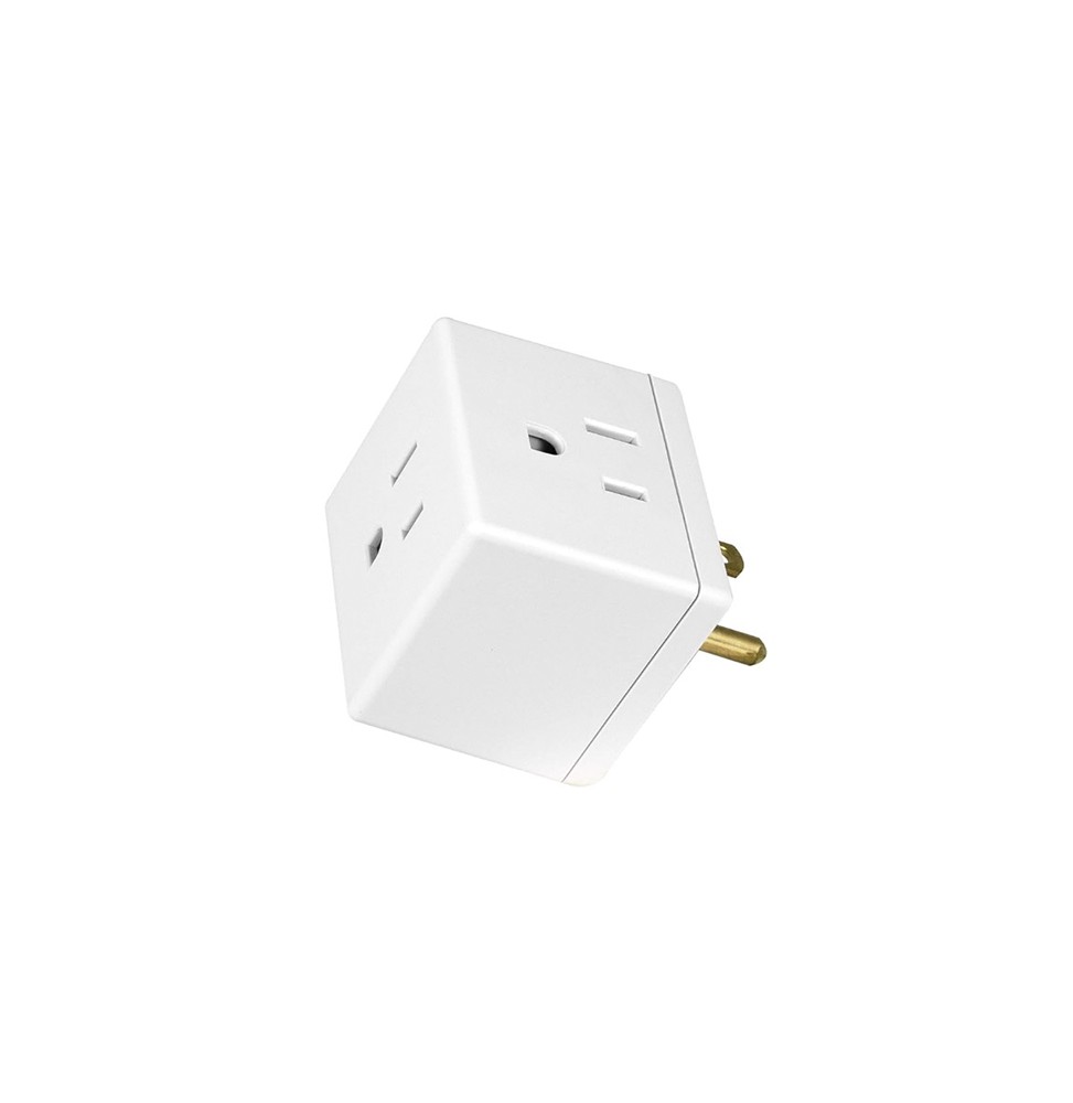 Adaptador GENERAL ELECTRIC DE 3 SALIDAS  extra ancho, diseño de fácil acceso 58368