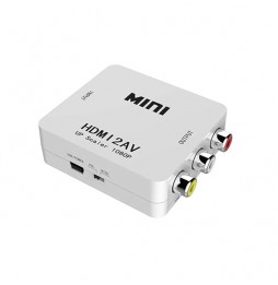 Adaptador Convertidor de vídeo HDMI2AV UP 1080P