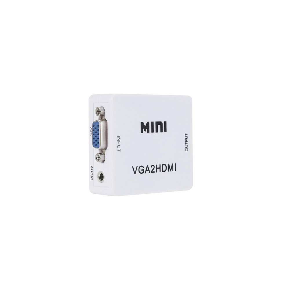 Adaptador Convertidor de vídeo VGA2HDMI UP 1080P