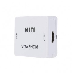 Adaptador Convertidor de vídeo VGA2HDMI UP 1080P