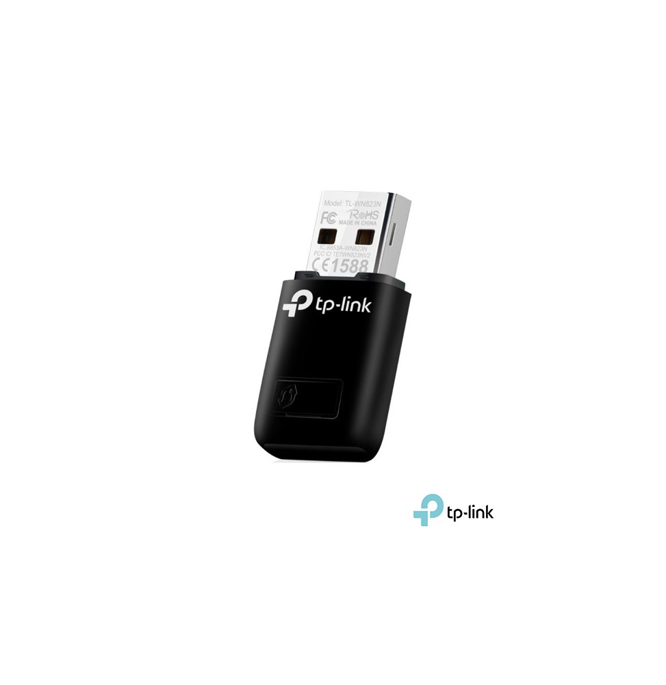 Adaptador TP-LINK Wi-Fi 4 N300 USB TL-WN823N