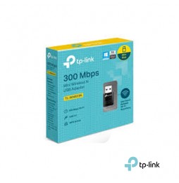 Adaptador TP-LINK Wi-Fi 4 N300 USB TL-WN823N
