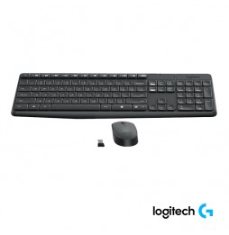 Teclado Logitech MK235 Combo Inalámbrico en ESPAÑOL