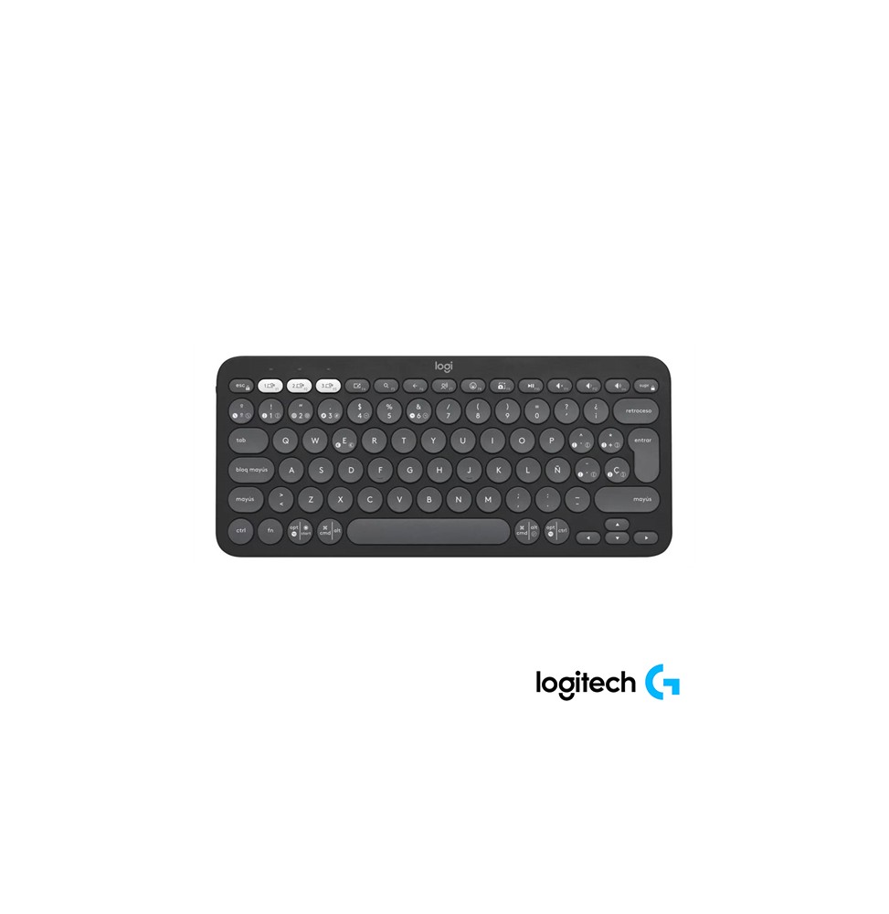 Teclado Logitech Pebble 2 K380S en ESPAÑOL