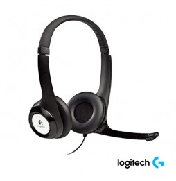 Audífonos Logitech H390 USB Bidireccional Negro