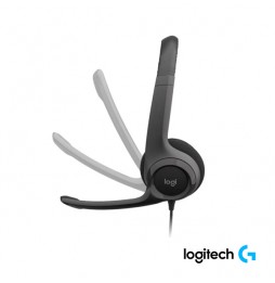 Audífonos Logitech H390 USB Bidireccional Negro