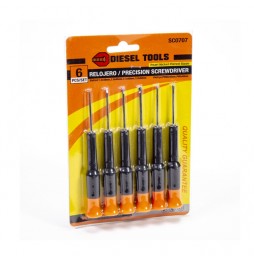 Juego de Desatornilladores  de precisión 6 piezas Diessel Tools SC0707