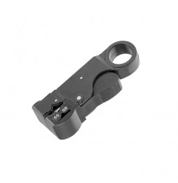 Pelacables coaxial rotatorio de 2 cuchillas NETcom HeER-10120