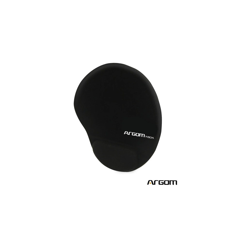 Mouse Pad Gel ARGOM ARG-AC-1222 Negro