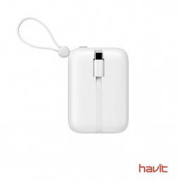 Batería Backup HAVIT PB5215 - 10,000 mAh BLANCO