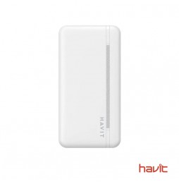 Batería Backup HAVIT PB89 - 10,000 mAh BLANCO