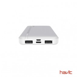 Batería Backup HAVIT PB89 - 10,000 mAh BLANCO