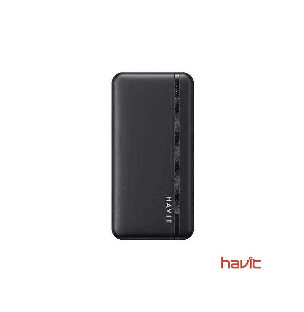 Batería Backup HAVIT PB92 20000mAh NEGRO