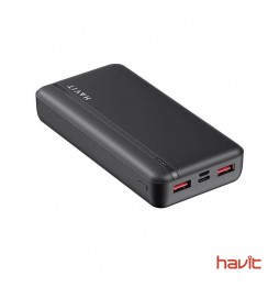 Batería Backup HAVIT PB92 20000mAh NEGRO
