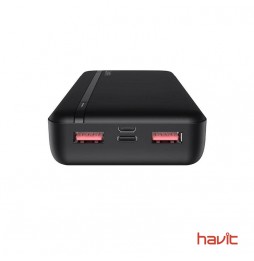 Batería Backup HAVIT PB92 20000mAh NEGRO