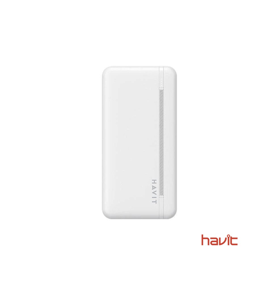 Batería Backup HAVIT PB92 20000mAh BLANCO