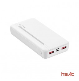 Batería Backup HAVIT PB92 20000mAh BLANCO