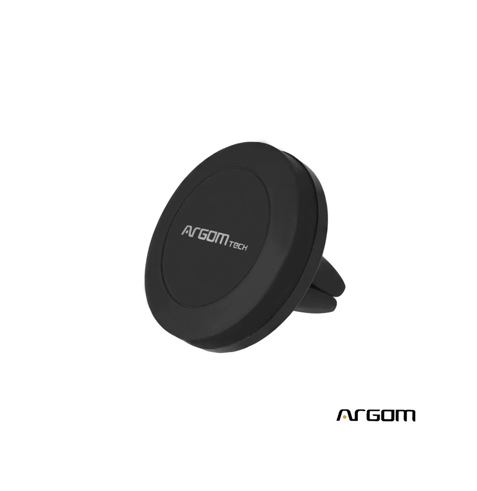 Soporte Magnético ARGOM para Celular rejilla del carro ARG-AC-0328BK