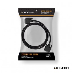 Cable ARGOM DVI-D a DVI-D M/M - 1,8 m ARG-CB-1301 - A00465