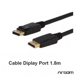 CABLE ARGOM Display Port 1.8 METROS ARG-CB-1100 - A00417