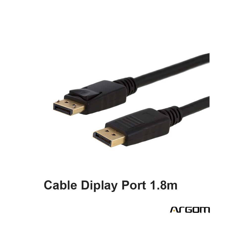 CABLE ARGOM Display Port 1.8 METROS ARG-CB-1100 - A00417