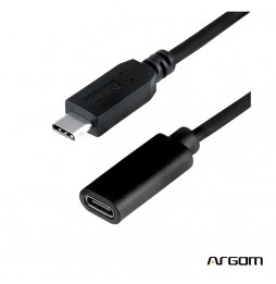 Cable ARGOM Tipo-C M/H 1,8 m USB 3.1 ARG-CB-0064 - A00468