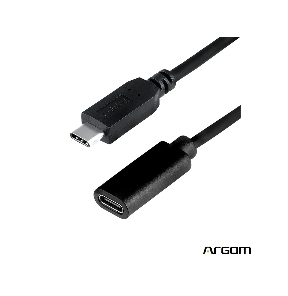 Cable ARGOM Tipo-C M/H 1,8 m USB 3.1 ARG-CB-0064 - A00468