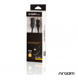 Cable ARGOM Tipo-C M/H 1,8 m USB 3.1 ARG-CB-0064 - A00468