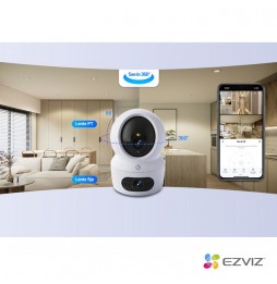 Cámara EZVIZ H7C WiFi Panorámica doble lente 4MP+4MP