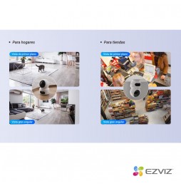 Cámara EZVIZ H7C WiFi Panorámica doble lente 4MP+4MP