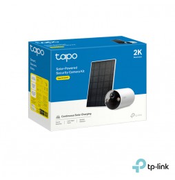 Cámara Tp-Link Tapo C410KIT de Vigilancia Wi-Fi Solar con Batería Recargable y Detección IA