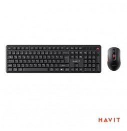 Teclado Combo HAVIT KB261WB Inalámbrico