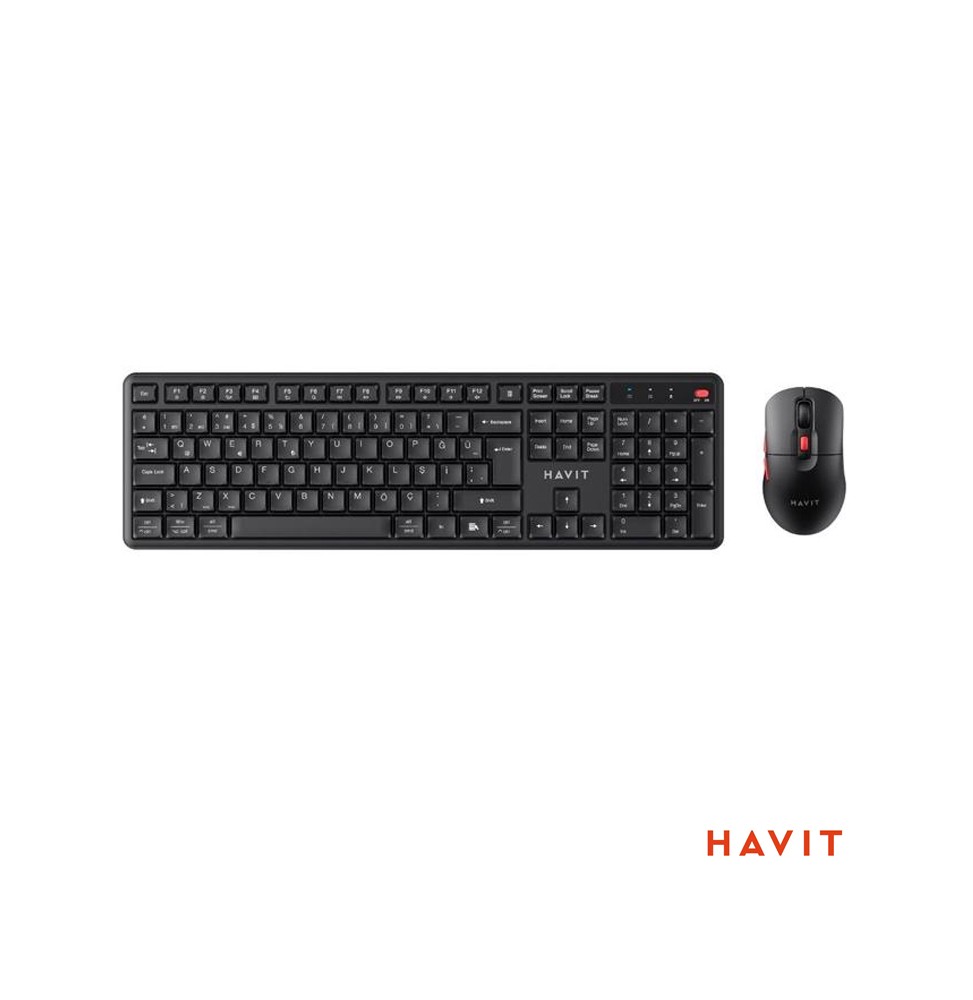 Teclado Combo HAVIT KB261WB Inalámbrico