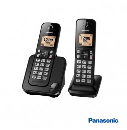 Teléfono Panasonic Inalámbrico Doble KX-TGC352LAB