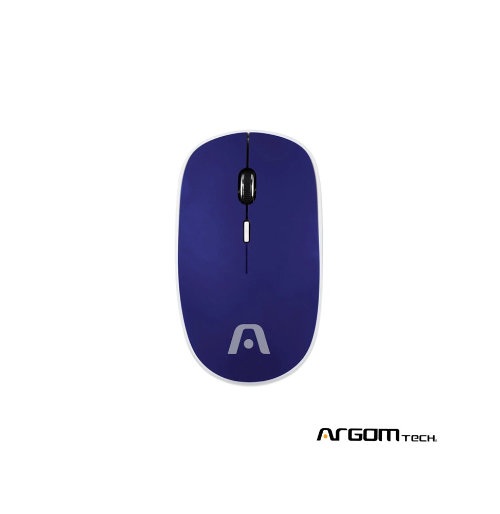 Mouse ms31 argon  inalámbrico color azul
