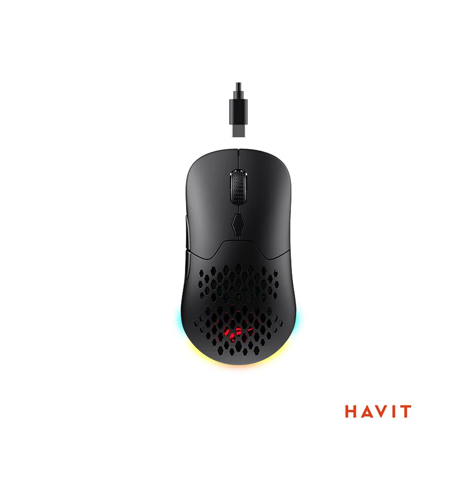 Mouse HAVIT MS963WB Gaming, Inalámbrico y Bluetooth