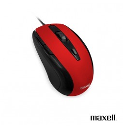 Mouse Maxell MOWR-105 ROJO - USB