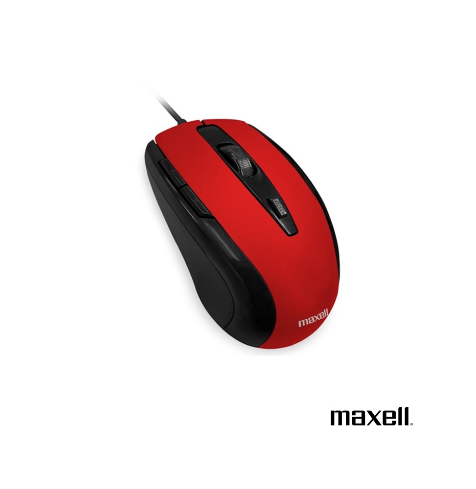 Mouse Maxell MOWR-105 ROJO - USB