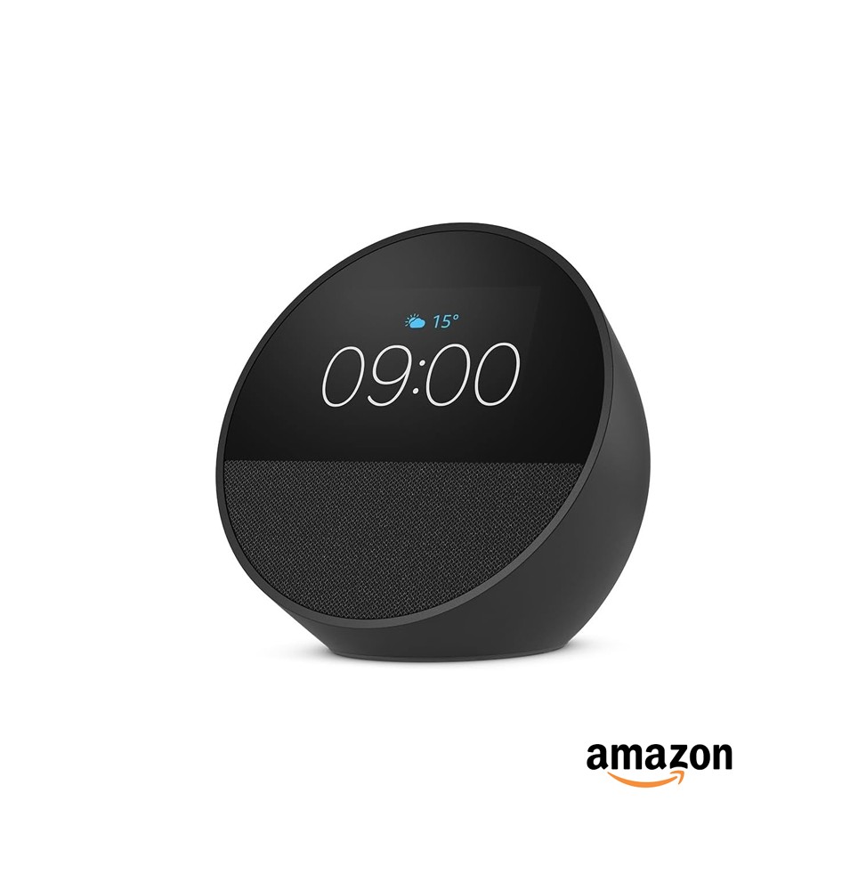 AMAZON Echo Spot GEN 5 CON ALEXA, NEGRO