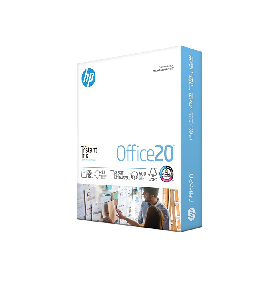 HP Resma 8.5 X 11 500 Hjs blancura 98% 75gr "Bond"